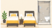 2 Bed 2 Bath